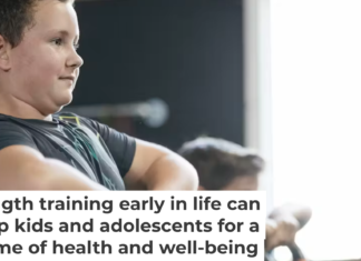 An age-appropriate strength training program can have significant benefits for children and adolescents. The Good Brigade/DigitalVision via Getty Images